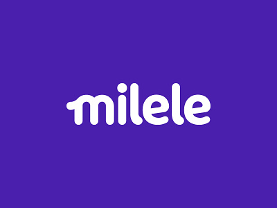 Milele branding design lettering logo logotype vetoshkin