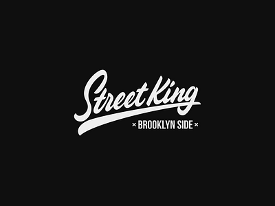 Street King brooklyn brushpen design hand-lettering king lettering logo logotype sportwear street streetwear vetoshkin wear