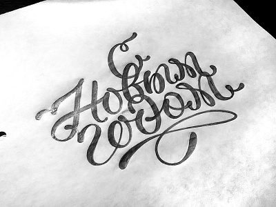 С Новым годом • Happy New Year design hand lettering lettering paper pencil vetoshkin