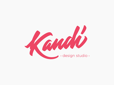 Kandi design hand lettering lettering lipetsk logo logotype vetoshkin