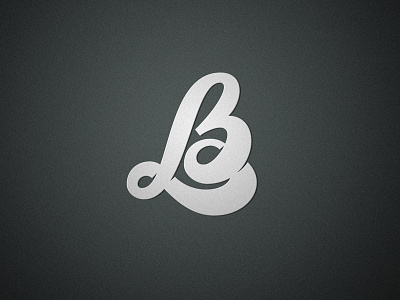 Monogram "BL" brushpen design hand lettering lettering logo logotype sketch sketching vetoshkin