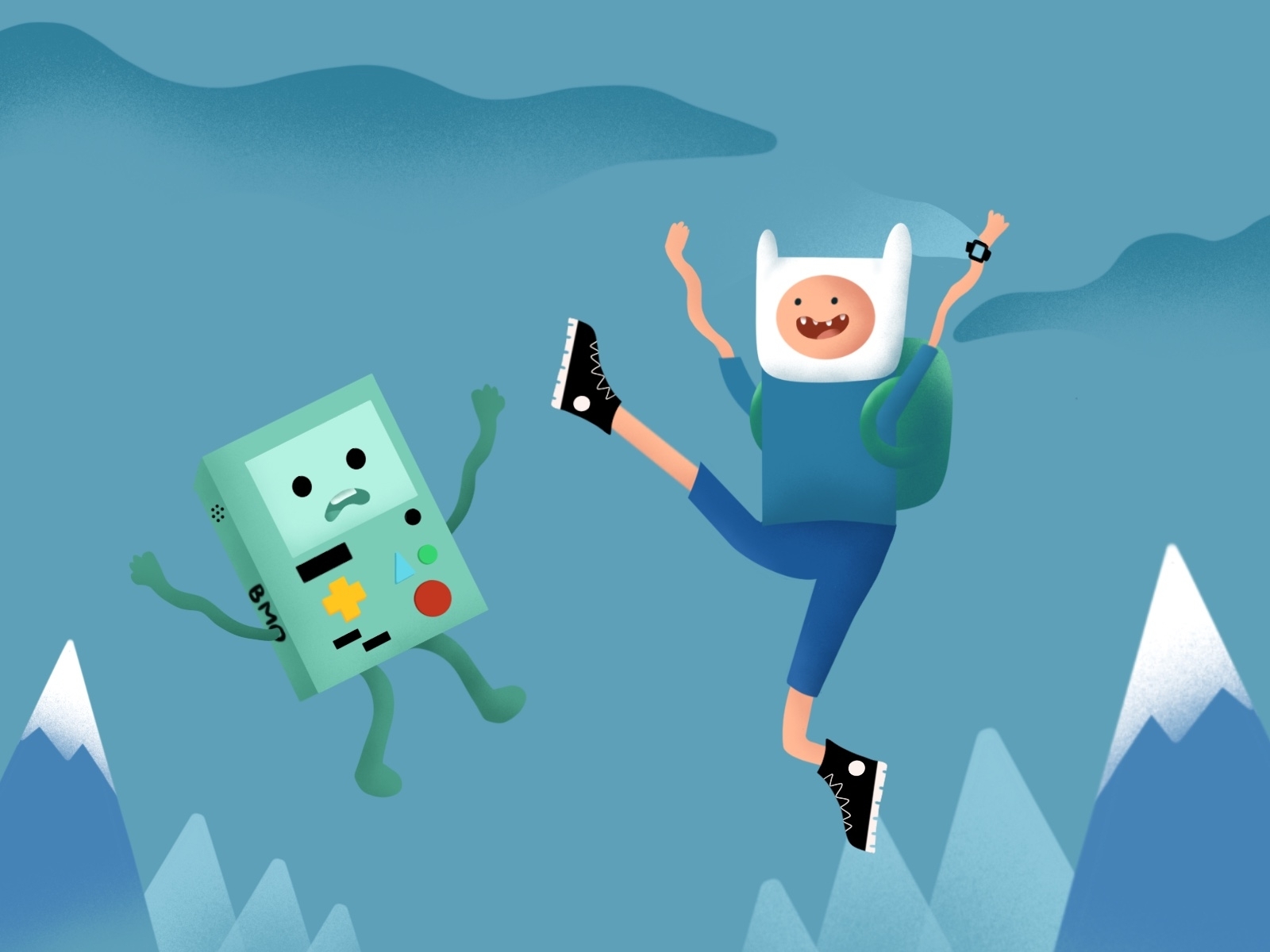 adventure time finn x bmo