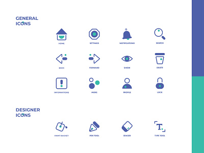 Icon Set design dribbble icon icon set iconography illustrator