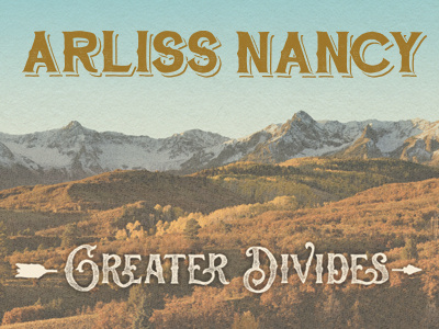 Arliss Nancy - Greater Divides arliss colorado divides greater mountains nancy vintage