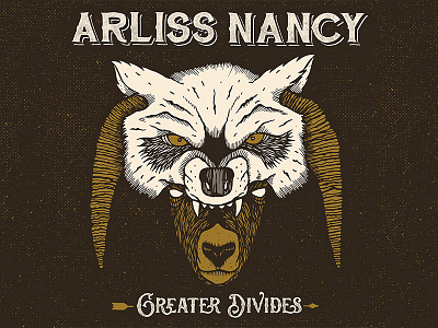 Arliss Nancy - Greater Divides - Album Cover album arliss artwork cover divides greater nancy