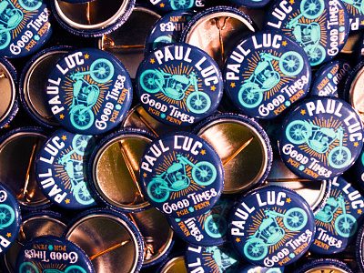 Paul Luc :: Pins buttons good luc paul pennsylvania pins pittsburgh times