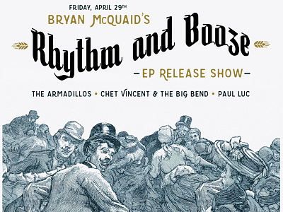 Bryan McQuaid Rhythm and Booze EP Release Show