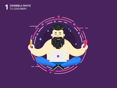 1 Dribbble invite to give away