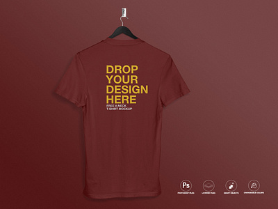 Download Free Hanging T Shirt Mockup By Pixpine Mockups On Dribbble