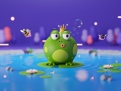 Frog - 3D Animal Collection