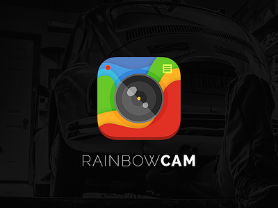 Rainbow iOS icon - new concept