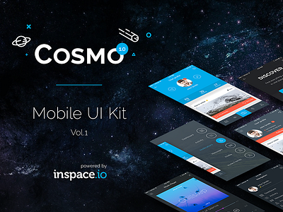 Cosmo Mobile UI Kit 1.0