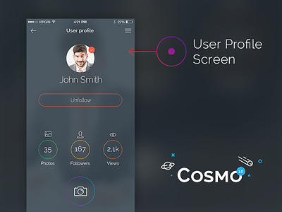 Cosmo UI - User Profile