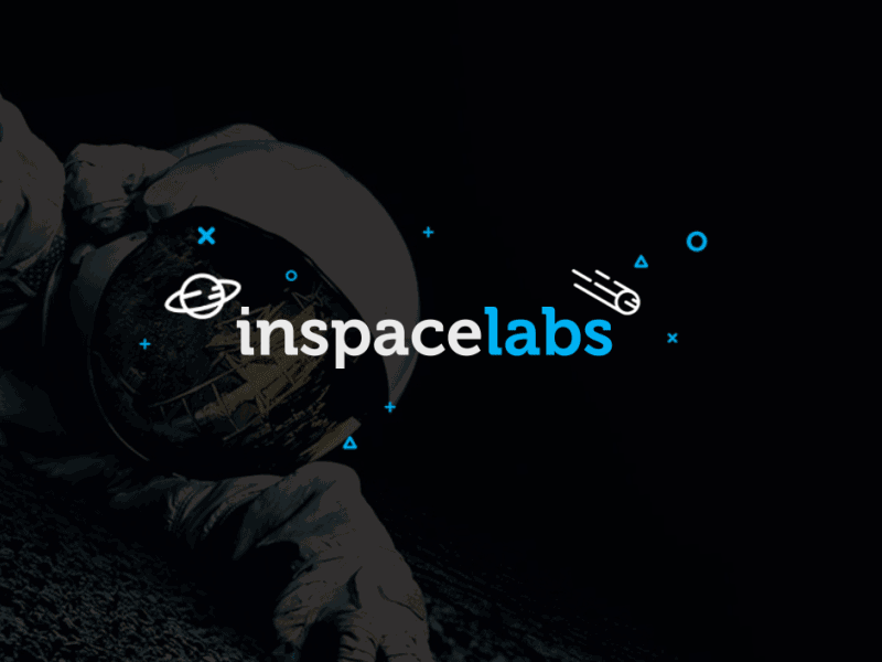 Inspace Labs - Animated Logo animation cosmic cosmos inspace logo motion planet rocket space stars