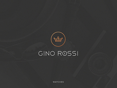 Gino Rossi - Logo vol.1 branding crown identity logo watches