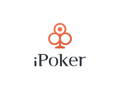 iPoker - Logo branding club ios logo poker texasholdem tool