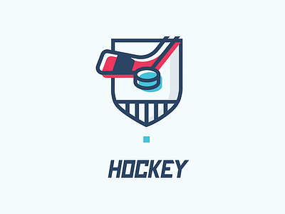 Clubapp - Hockey Icon app branding club hockey illustration logo nhl shield