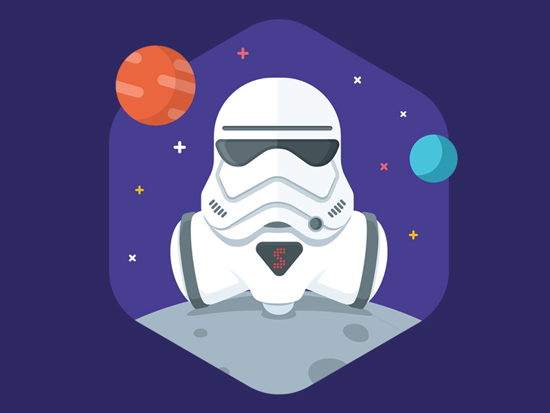 Photon Robot - Stormtrooper costume cosmos battle stormtrooper jedi last wars star