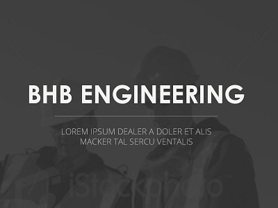 BHB Engineers - Home art direction creative direction kodis interactive web design website