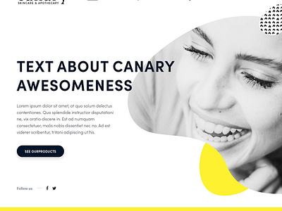 Canary Skin Care canary yellow cbd skin care skincare