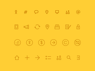 Chimp Interface Icons