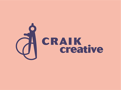 Craik Creative Logo brand branding design identity identity design interior design logo