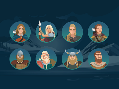 Who is your closest Viking? ancient bio biotech circle dark dna genome genomics historical history human humans illustration people rounded tech viking vikings