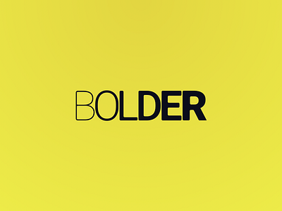 Bolder Typeface black bold heavy light roboto thin typeface ultrathin yellow