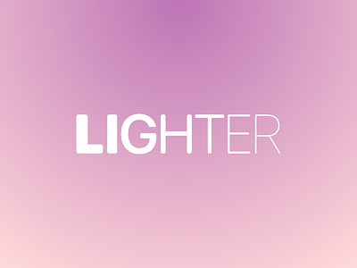Lighter font weight fonts lighter pink san francisco weightless
