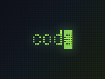 Code Logo coding git logo mono mono space solarise solarize terminal typography