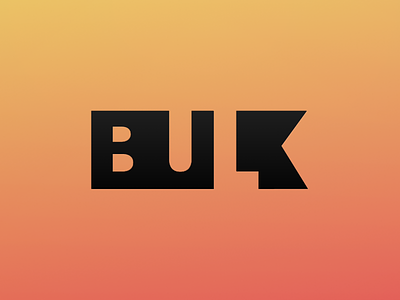 Bulky Logo black bulk corners dark font logo negative space sf sharp