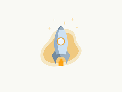 Karmabot Rocket Icon crew illustration mars nice onboarding space spaceship welcome