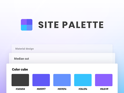 Site Palette for Chrome chrome color colour extension palette plugin scheme set sketch swatch tool