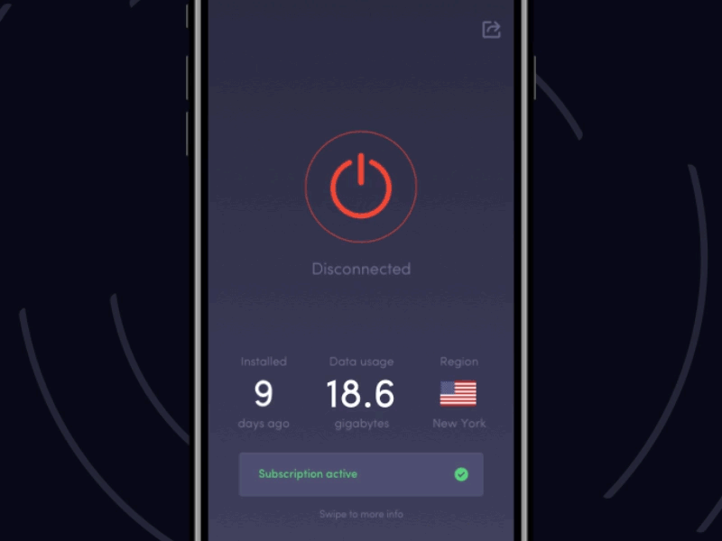 Security App Animation: Connected!