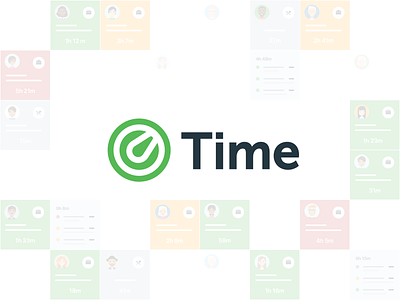 Time bot logo bot chat chatbot chatbots grid illustration logo sketch stopwatch time time-recording time-tracking timer