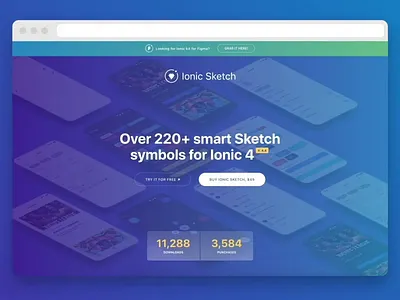 Ionic Sketch Premium UI Kit for Sketch (obviously) ionic ionic framework sketch sketchapp ui ui kit vector