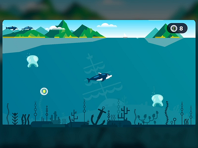 Save 7 Oceans From Plastic Pollution bags concept demo development eco ecology game green intro introduction oceans plastic pollution saving the planet