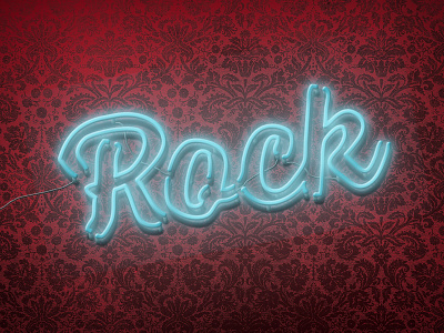 Fluorescent Rock fluorescent lighting photoshop rock type wallpaper