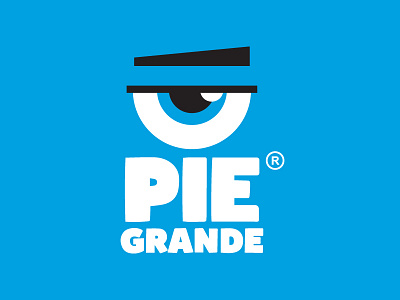 Pie grande big blue foot grande logo pie