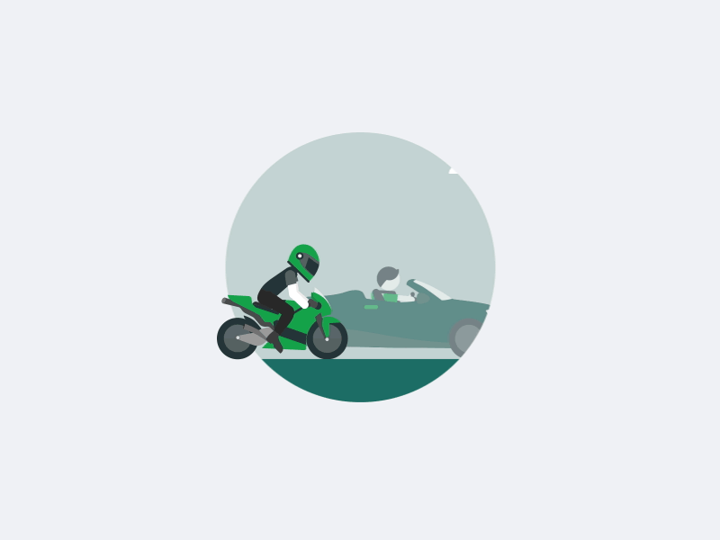 Multiple vehicle by Christian Dandeker on Dribbble