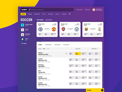 Sport Betting Website