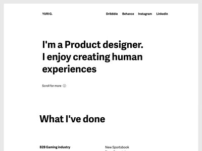 Personal Website