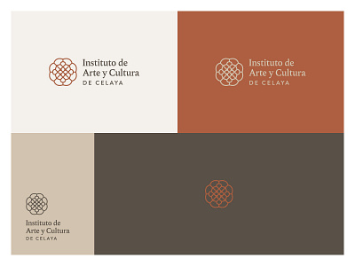 Celaya Art and Culture Institute logo art arte brand branding center centro cultural guanajuato identidad identity institute instituto logo mexican mexico reticle