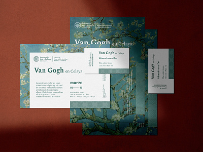 Celaya Art and Culture Institute gallery stationery