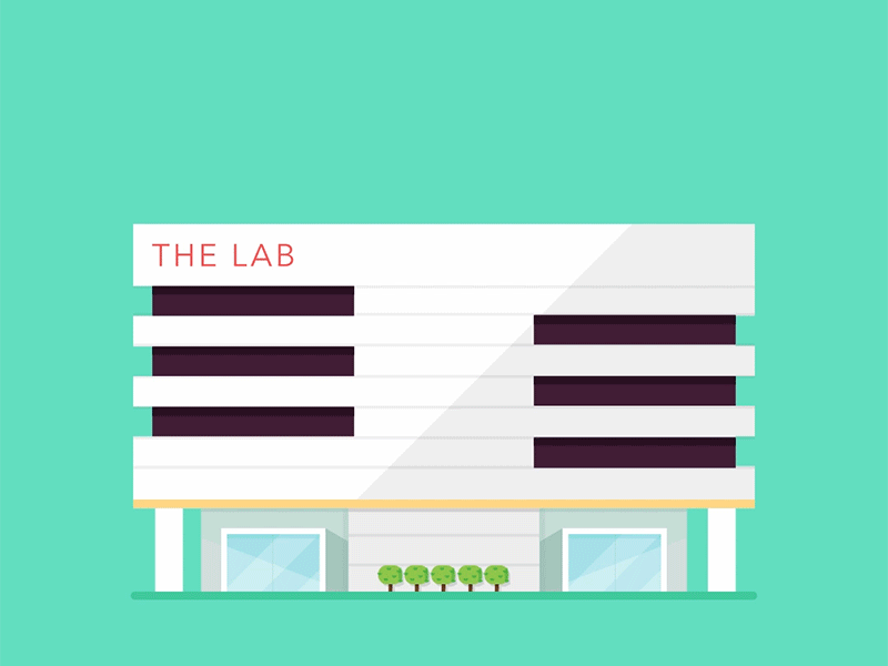 Lab animation gif illustration lab laboratory science science lab vector
