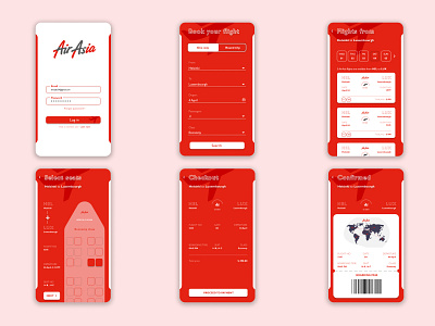 Air Asia boarding application