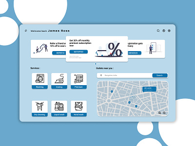 Laundry Kiosk Service part 1 adobe application design dribble fashion figma figma design figmadesign kiosk laundry ui ux washing