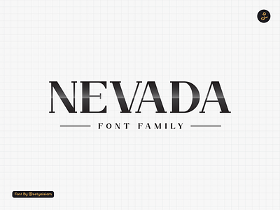 Nevada Slabserif Font follow font font awesome font design setyaisiam type typeface typography