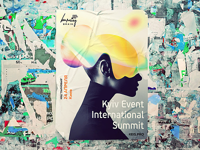 Poster for KEIS art direction branding design graphic design photoshop poster poster art poster design