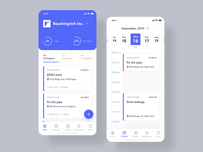 Field Operations App 🔧 by Dejan Prsic for etheric.agency on Dribbble